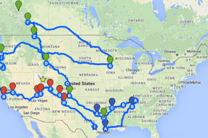 Our Summer Travel Route Is Planned! (Kind of)