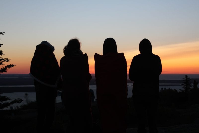 Cadillac mountain sunrise