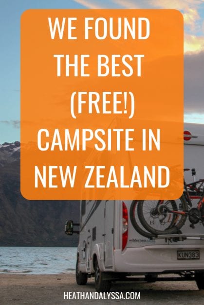 best campsite in new zealand
