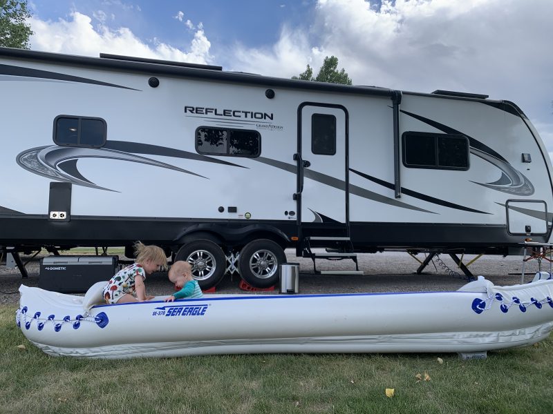 rving with a toddler