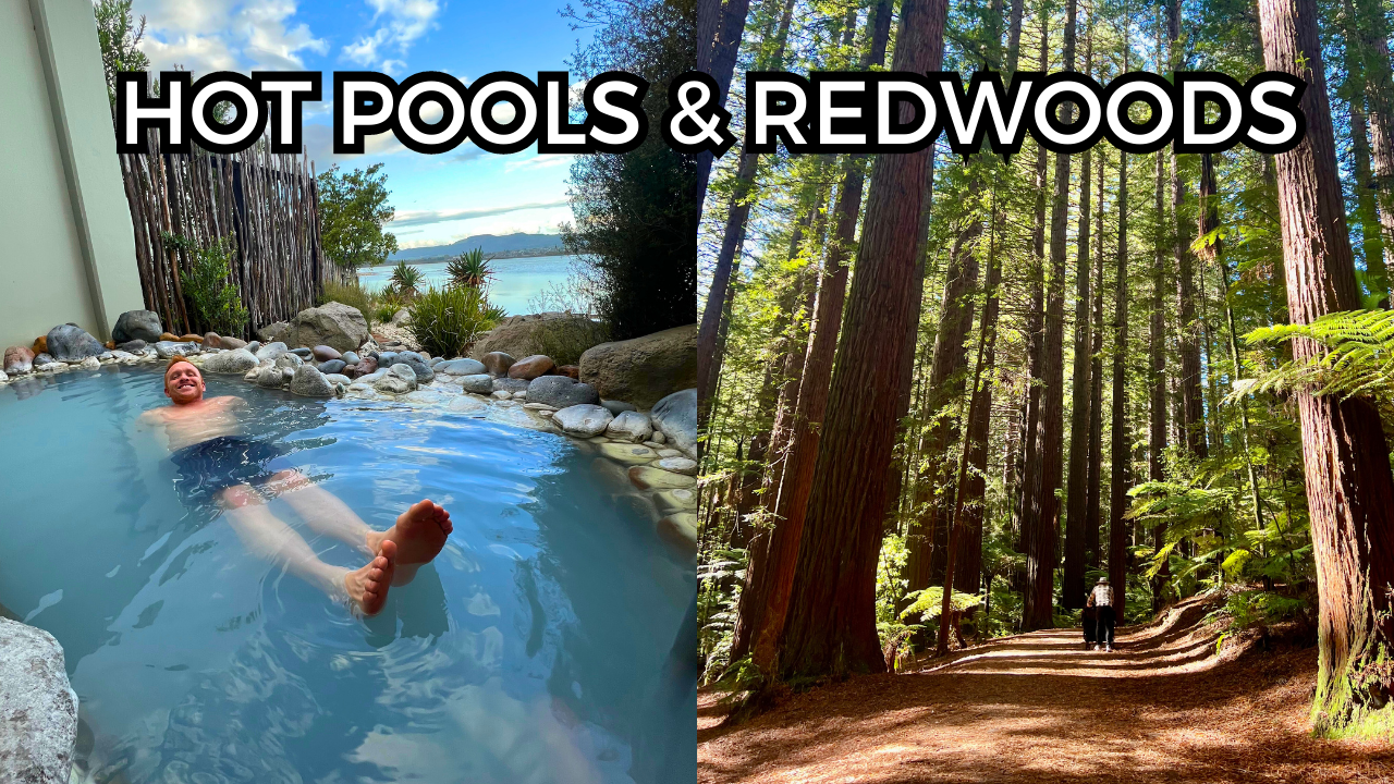 Two Day Itinerary in Rotorua (Redwoods Treewalk + Geothermal pools!)